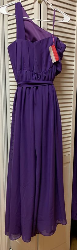 Purple Size 20 A-line Dress on Queenly