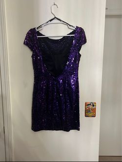 Alyce Paris Purple Size 10 Homecoming Euphoria Nightclub Cocktail Dress on Queenly