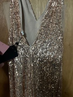 Marc Defang Gold Size 6 50 Off Never Worn Homecoming Cocktail Dress on Queenly
