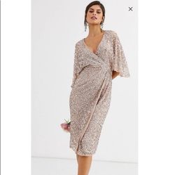 Asos Nude Size 4 Free Shipping Gala Prom Sunday Summer Cocktail Dress on Queenly