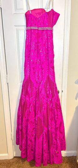 Pink Size 0 Mermaid Dress on Queenly