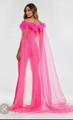 Ashley Lauren Pink Size 10 Pageant Jumpsuit Dress on Queenly