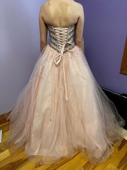 Mori Lee Pink Size 0 50 Off Ball gown on Queenly