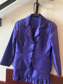 Purple Size 10 Straight Dress on Queenly