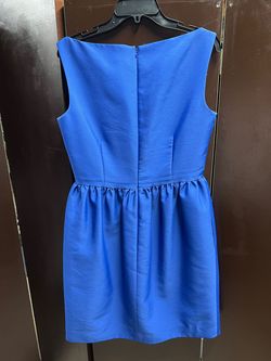 Kate Spade Blue Size 8 Midi Interview Cocktail Dress on Queenly