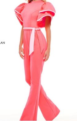 Rachel Allan Pink Size 10 Coral Jumpsuit Dress on Queenly