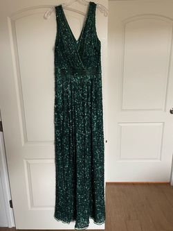Primavera Green Size 12 Plus Size Prom Military Straight Dress on Queenly