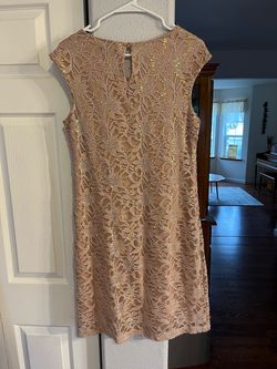 AUW Nude Size 10 Military A-line Dress on Queenly