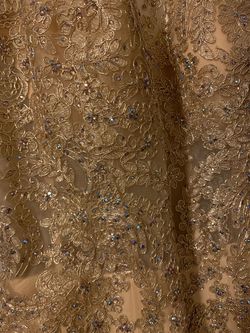 Gold Size 12 Cocktail Dress on Queenly