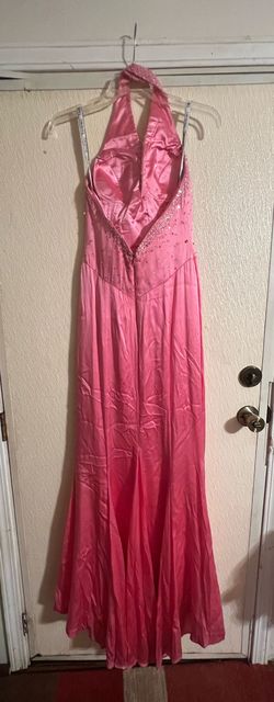 Tony Bowls Pink Size 6 Floor Length Pageant Military Straight Dress on Queenly