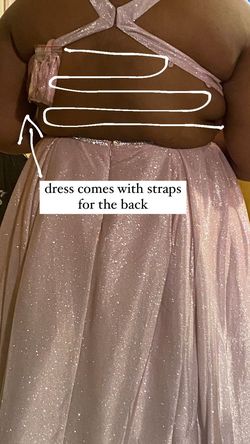 David's Bridal Pink Size 20 Ombre Plus Size Floor Length Prom Ball gown on Queenly