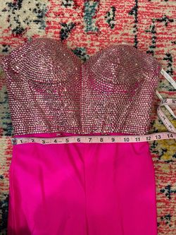 Christina Wu Pink Size 0 Jersey 50 Off Jumpsuit Dress on Queenly
