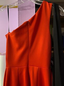 Fernando Wong Red Size 00 Floor Length Custom A-line Dress on Queenly