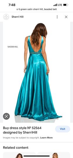 Sherri Hill Green Size 10 70 Off Ball gown on Queenly