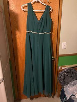 Green Size 20 A-line Dress on Queenly