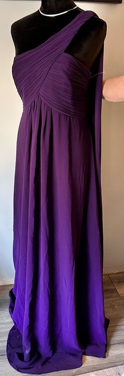 Purple Size 16 Straight Dress on Queenly