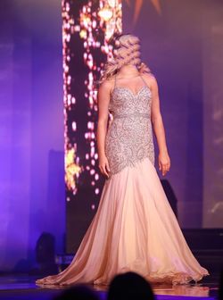 Sherri Hill Pink Size 0 Sequin Pageant 50 Off Beaded Top Coral Mermaid Dress on Queenly