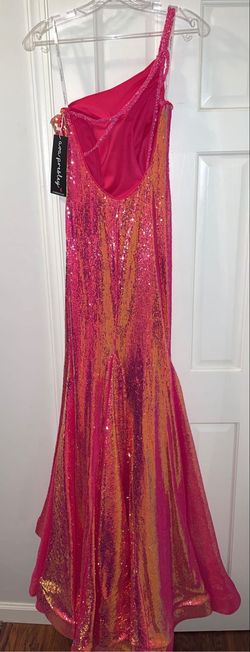 Ava Presley Pink Size 4 Summer Floor Length Side slit Dress on Queenly