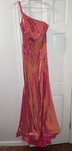 Ava Presley Pink Size 4 Never Worn Prom Side slit Dress on Queenly