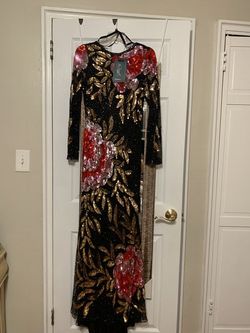 Mac Duggal Black Size 2 Floor Length Straight Dress on Queenly