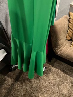 Venus Green Size 8 Military Floor Length Mermaid Dress on Queenly