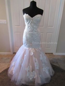 Jovani White Size 4 70 Off Floor Length Lace 50 Off Mermaid Dress on Queenly