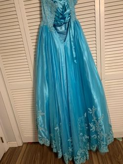 Vienna Blue Size 8 Military Floor Length 70 Off Mermaid Dress on Queenly