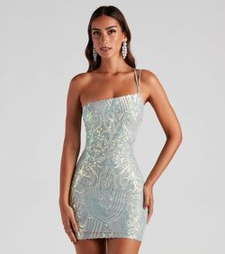 Style 05001-1039 Windsor Green Size 12 Mini Homecoming Cocktail Dress on Queenly