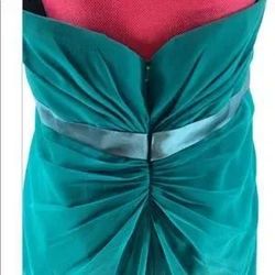 Bill Levkoff Green Size 10 Midi Cocktail Dress on Queenly