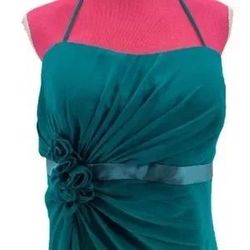 Bill Levkoff Green Size 10 Midi Cocktail Dress on Queenly