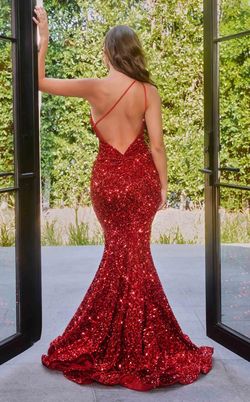 Portia and Scarlett Red Size 18 Plus Size Floor Length Mermaid Dress on Queenly