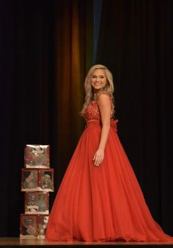 Sherri Hill Red Size 2 Pageant Floor Length Prom Ball gown on Queenly