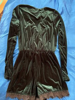 Gianni Binni Green Size 4 Jumpsuit Dress on Queenly