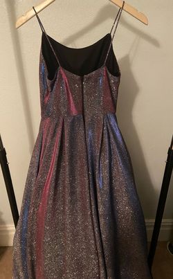 Betsy and Adam Multicolor Size 4 Ball gown on Queenly