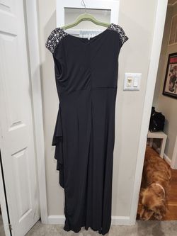 Jeanne Alexander  Black Size 16 Plus Size Ball gown on Queenly