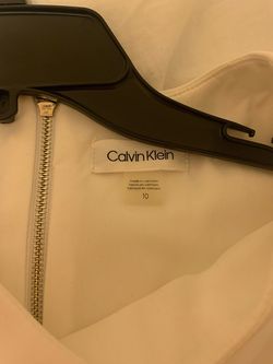 Calvin Klein Multicolor Size 10 Wedding Guest Midi Cocktail Dress on Queenly