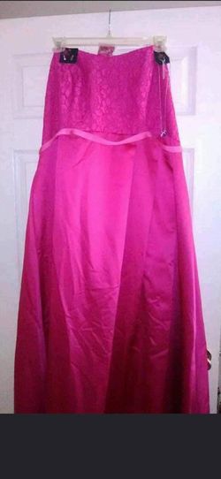 Pink Size 24 Side slit Dress on Queenly