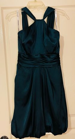 David's Bridal Blue Size 2 Cocktail Dress on Queenly
