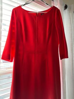 Vince Camuto Red Size 14 Straight Dress on Queenly