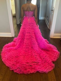 Sherri Hill Pink Size 0 Pageant Ball gown on Queenly
