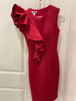 Jovani Red Size 2 Floor Length Interview 50 Off Cocktail Dress on Queenly