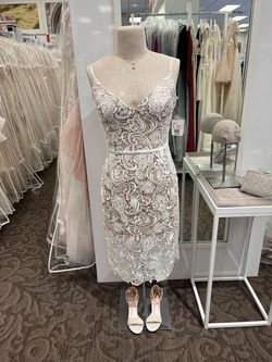 White Size 18 Cocktail Dress on Queenly