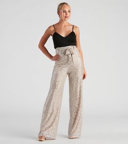 Style 06502-2243 Windsor Silver Size 4 Nightclub Midi Jumpsuit Dress on Queenly