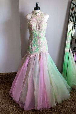 Mac Duggal Multicolor Size 8 Floor Length Tall Height 70 Off Mermaid Dress on Queenly
