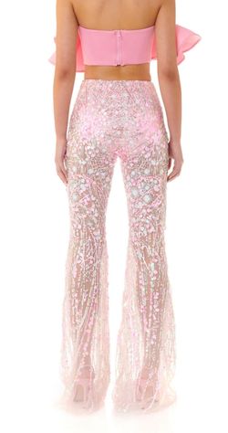 Eliya the Label Pink Size 2 Floor Length Party Euphoria Pageant Jumpsuit Dress on Queenly