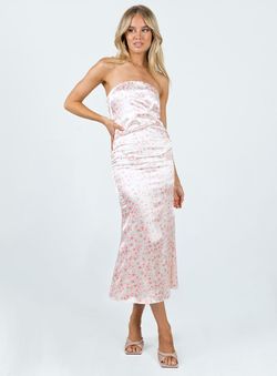Style 1188069 Princess Polly Pink Size 4 Graduation Homecoming Tall Height Silk Cocktail Dress on Queenly