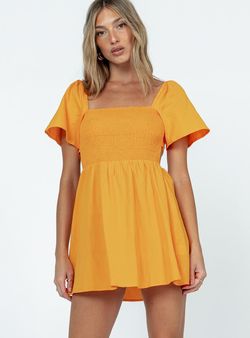 Style 1171570 Princess Polly Orange Size 2 Jersey Euphoria Cocktail Dress on Queenly
