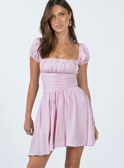 Style 1156258 Princess Polly Pink Size 4 Euphoria Tall Height Cocktail Dress on Queenly