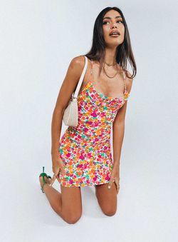 Style 1122051 Princess Polly Multicolor Size 6 Euphoria Backless Cocktail Dress on Queenly