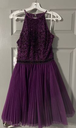 Sherri Hill Purple Size 2 50 Off Midi Cocktail Dress on Queenly